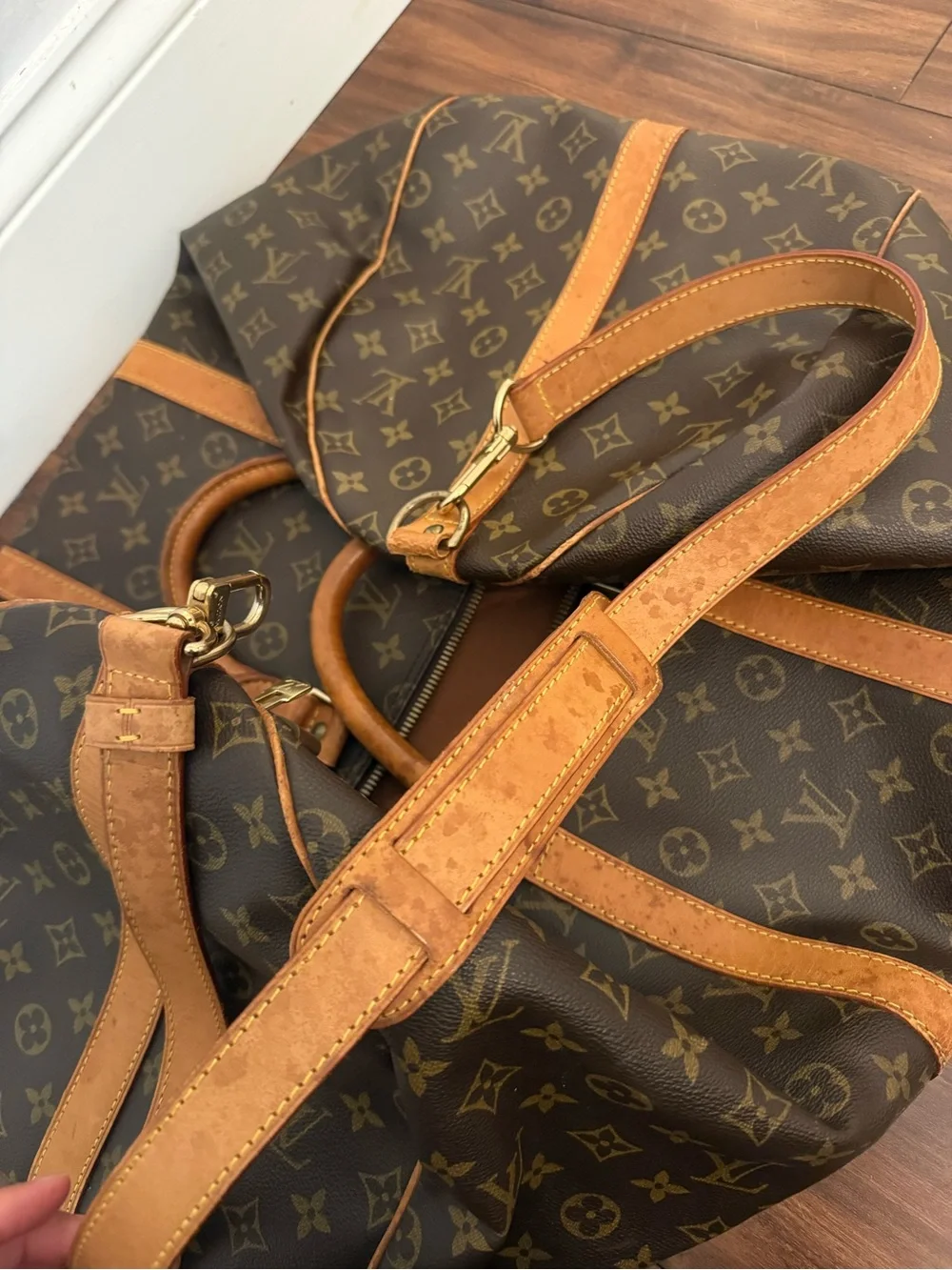 Authentic Louis Vuitton Keepall 55 Monogram Vintage 1995 Made in France